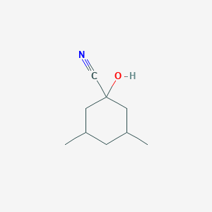 1-Hydroxy-3,5-dimethyl-cyclohexanecarbonitrile
