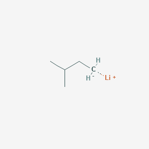 molecular formula C5H11Li B8413788 Lithium, (3-methylbutyl)- CAS No. 7488-31-5