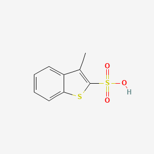 3-Methylbenzothiophene-2-sulfonic acid