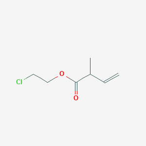 molecular formula C7H11ClO2 B8414110 2-Methyl-but-3-enoic acid 2-chloroethyl ester 