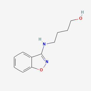 4-(1,2-Benzisoxazol-3-ylamino)-1-butanol