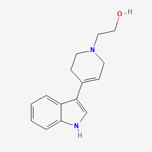 4-(1H-indol-3-yl)-3,6-dihydro-1-(2H)-pyridine-ethanol