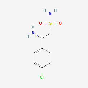 2-Amino-2-(4-chlorophenyl)ethanesulfonamide
