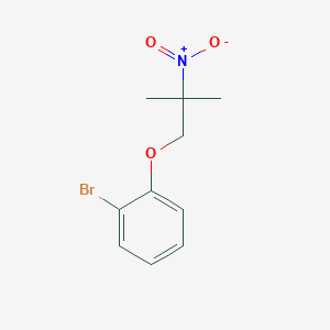molecular formula C10H12BrNO3 B8414245 1-Bromo-2-(2-methyl-2-nitro-propoxy)-benzene 