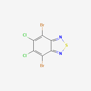 molecular formula C6Br2Cl2N2S B8414262 4,7-Dibromo-5,6-dichloro-2,1,3-benzothiadiazole 