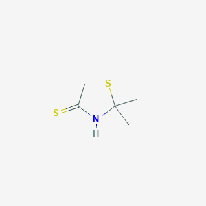 2,2-Dimethyl-thiazolidine-4-thione