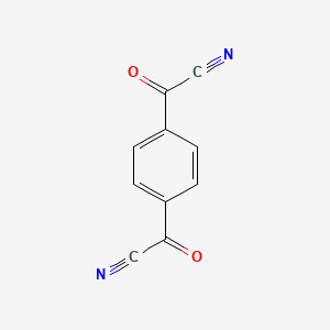 molecular formula C10H4N2O2 B8414347 Terephthalic acid dicyanide 