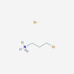 molecular formula C3H9Br2N B8414521 3-Bromopropylazanium;bromide 