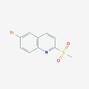 6-Bromo-2-(methylsulfonyl)quinoline