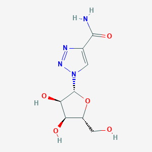 1-beta-D-ribofuranosyl-1,2,3-triazole-4-carboxamide