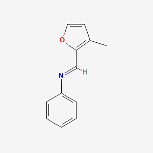 3-Methylfuran-2-carbaldehyde-n-phenylimine