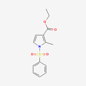 Ethyl 2-methyl-1-(phenylsulfonyl)-1H-pyrrole-3-carboxylate