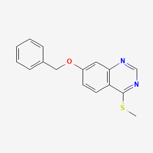 7-Benzyloxy-4-methylsulphanylquinazoline