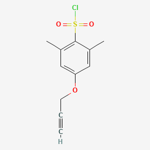 4-(Propargyloxy)-2,6-dimethylbenzene-1-sulfonyl chloride