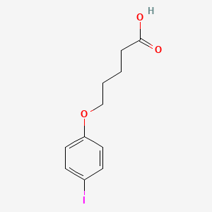 5-(4-Iodophenoxy)pentanoic acid