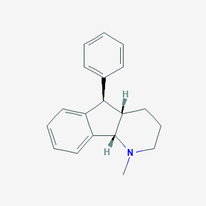 B008415 1H-Indeno(1,2-b)pyridine, 2,3,4,4a,5,9b-hexahydro-1-methyl-5-phenyl-, (+)- CAS No. 107035-07-4