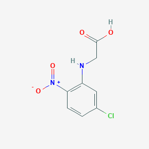 molecular formula C8H7ClN2O4 B8415067 N-(5-Chloro-2-nitrophenyl)glycine 