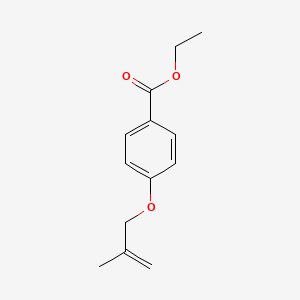 4-(2-Methylprop-2-enyloxy)benzoic acid ethyl ester