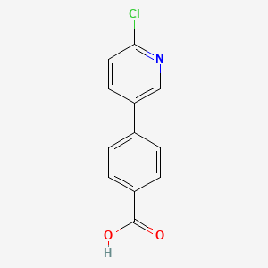 4-(6-Chloropyridin-3-yl)benzoic acid