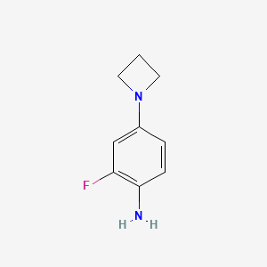 4-Azetidin-1-yl-2-fluoro-phenylamine