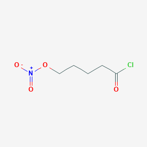 molecular formula C5H8ClNO4 B8415364 5-Chloro-5-oxopentyl nitrate 