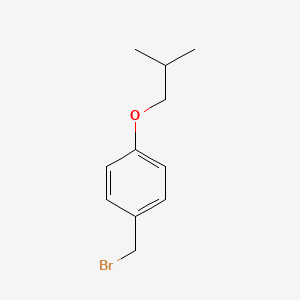 molecular formula C11H15BrO B8415425 4-Isobutoxybenzyl bromide 