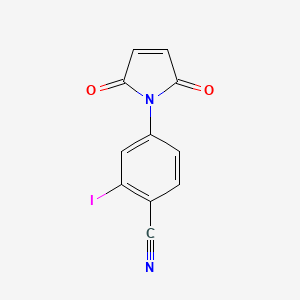 4-(2,5-Dioxo-2,5-dihydro-pyrrol-1-yl)-2-iodo-benzonitrile