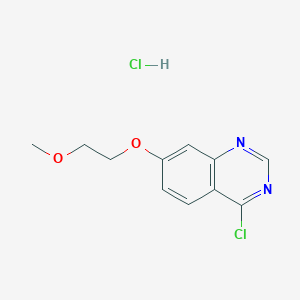 4-Chloro-7-(2-methoxyethoxy)quinazoline hydrochloride