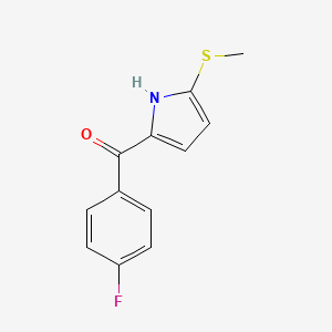 2-(Methylthio)-5-(4-fluorobenzoyl)pyrrole