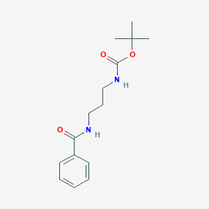 (3-Benzoylamino-propyl)-carbamic acid tert-butyl ester