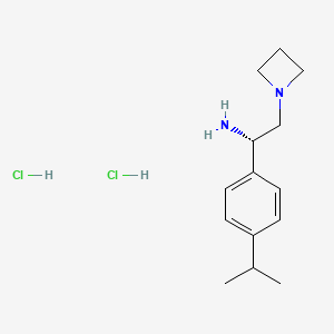 (S)-2-Azetidin-1-yl-1-(4-isopropyl-phenyl)-ethylamine dihydrochloride