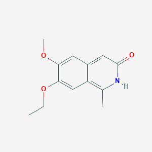 7-Ethoxy-3-hydroxy-6-methoxy-1-methylisoquinoline