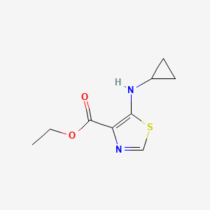 5-Cyclopropylamino-thiazole-4-carboxylic acid ethyl ester