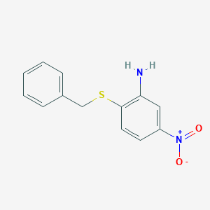 2-(Benzylthio)-5-nitroaniline