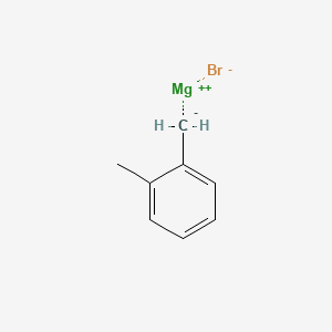 molecular formula C8H9BrMg B8416045 2-Methylbenzylmagnesium bromide 