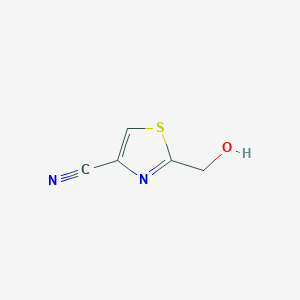 2-(Hydroxymethyl)-1,3-thiazole-4-carbonitrile