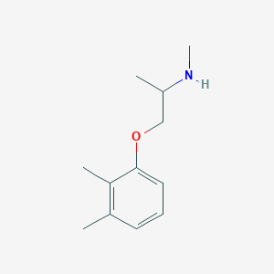 molecular formula C12H19NO B8416109 N-methyl-2-(2,3-dimethylphenoxy)-1-methylethylamine 