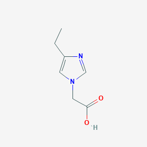 molecular formula C7H10N2O2 B8416126 (4-Ethyl-imidazol-1-yl)-acetic acid 