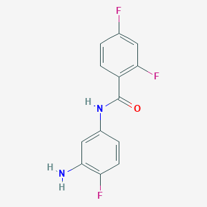 2,4-Difluoro-N-(3-amino-4-fluorophenyl)benzamide