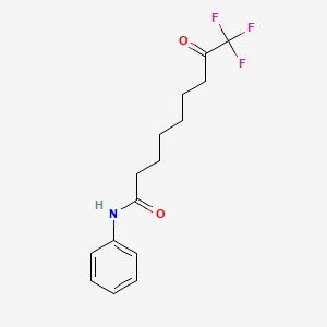 9,9,9-Trifluoro-8-Oxo-N-Phenylnonanamide