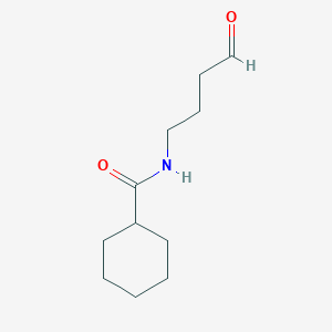 Cyclohexanecarboxylic acid (4-oxo-butyl)-amide