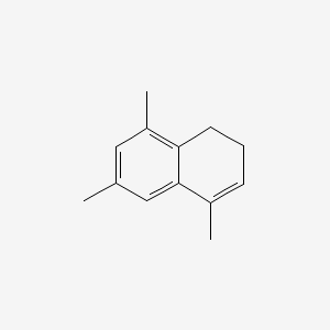 molecular formula C13H16 B8416278 1,2-Dihydro-4,6,8-Trimethylnaphthalene 