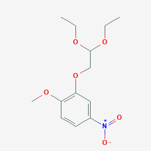 2-(2,2-Diethoxy-ethoxy)-1-methoxy-4-nitro-benzene