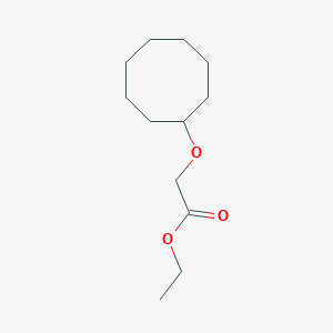 Cyclooctyloxyacetic Acid Ethyl Ester