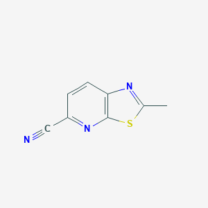 5-Cyano-2-methylthiazolo[5,4-b]pyridine