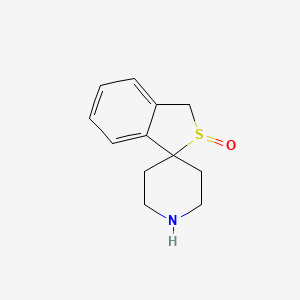 molecular formula C12H15NOS B8416364 Spiro[benzo[c]thiophene-1(3H),4'-piperidine]-2-oxide 