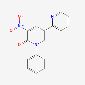 5'-Nitro-1'-phenyl-[2,3'-bipyridin]-6'(1'H)-one