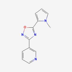 3-{5-(1-Methyl-1H-pyrrol-2-yl)-[1,2,4]oxadiazol-3-yl}-pyridine