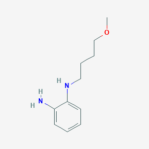 molecular formula C11H18N2O B8416814 N-(4-methoxybutyl)benzene-1,2-diamine 