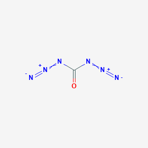 molecular formula CN6O B8416941 Azido ketone 